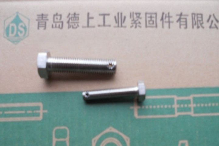 六角尾部带孔螺栓